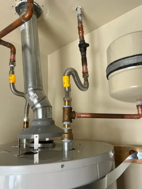 Water heater installation and plumbing repair in Grassy Sound